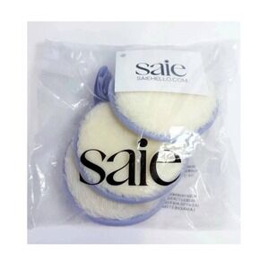 Saie Beauty Reusable Beauty Rounds 3 Pack Makeup Remover Pads Washable
